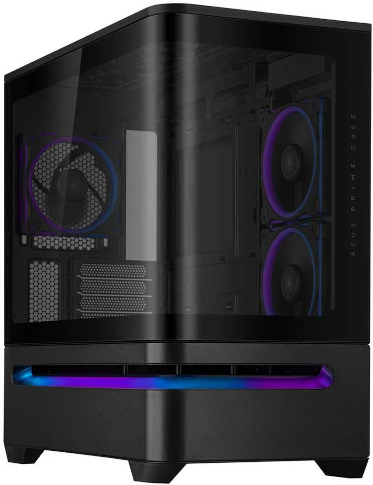 ASUS PRIME AP202 ARGB Mini Tower Baltas