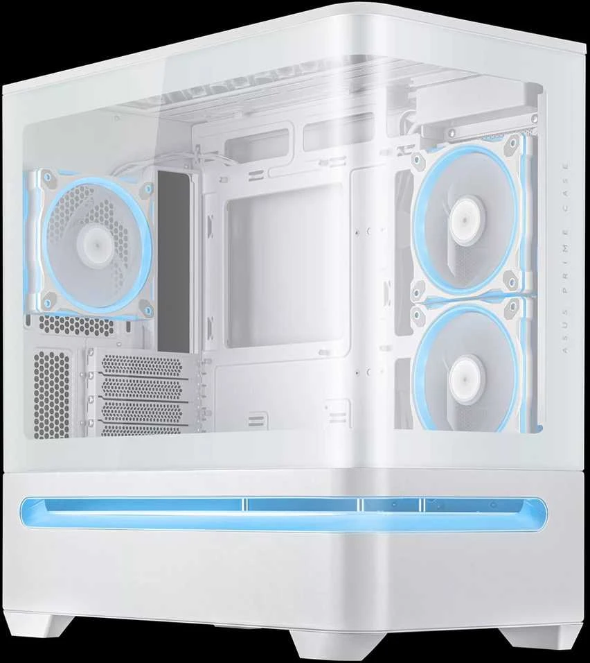 ASUS PRIME AP202 ARGB Mini Tower Baltas