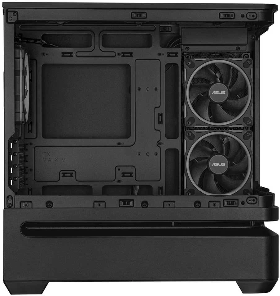 ASUS PRIME AP202 ARGB Mini Tower Baltas