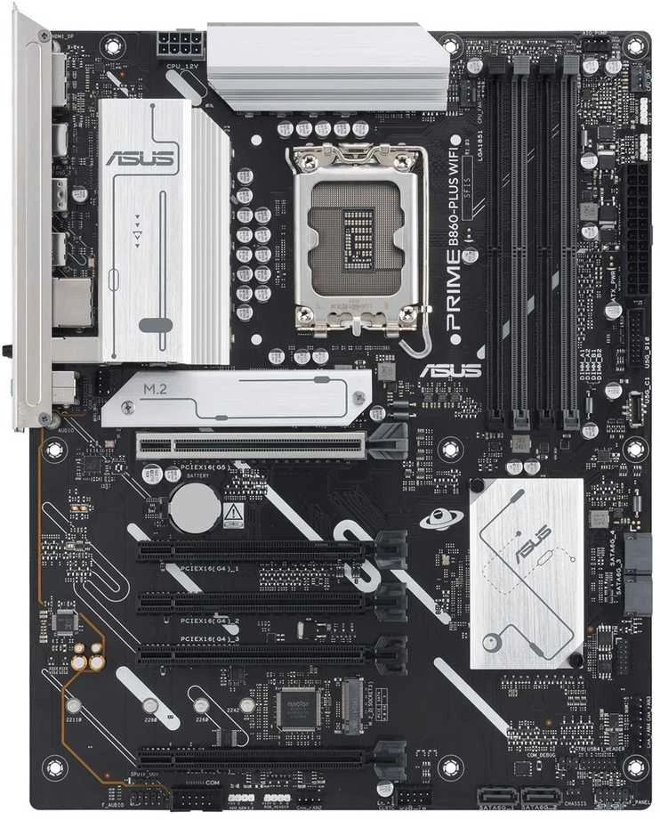 Pagrindinė plokštė ASUS PRIME B860-PLUS WIFI Intel B860 LGA 1851 (V1 lizdas) ATX