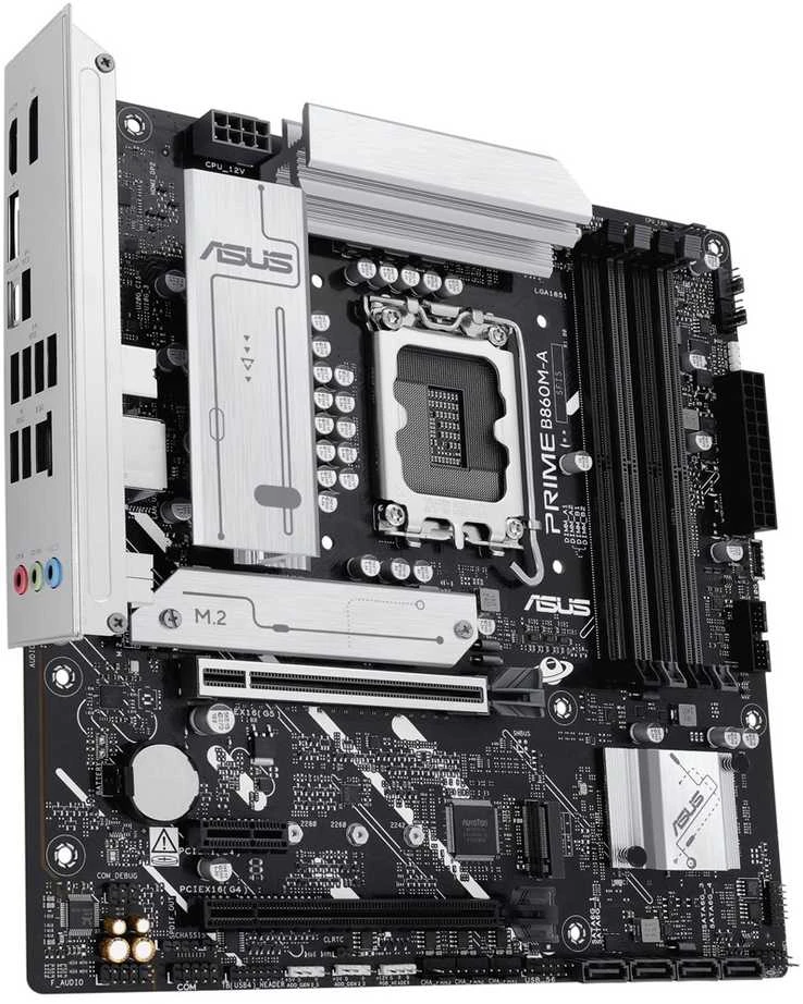 Pagrindinė plokštė ASUS PRIME B860M-A-CSM Intel B860 LGA 1851 (Socket V1) micro ATX