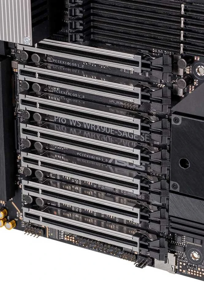 Pagrindinė plokštė ASUS PRO WS WRX90E-SAGE SE