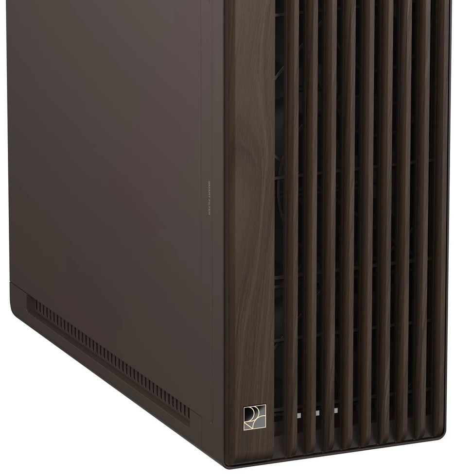 ASUS ProArt PA602 Wood Edition Retro Brown - metalinis midi-tower korpusas