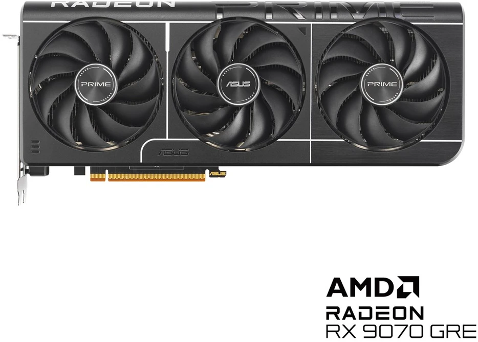 Vaizdo plokštė ASUS Prime -RX9070GRE-O12G AMD Radeon RX 9070 GRE 12 GB GDDR6