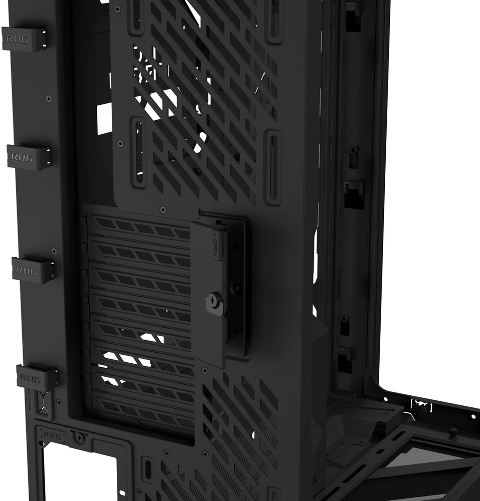 ASUS ROG CRONOX GR801 CURVE TG ARGB Juodas Midi Tower