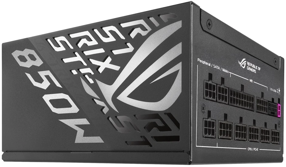 ASUS ROG -STRIX-850P-GAMING-E maitinimo blokas 850 W 20+4 pin ATX ATX Juoda