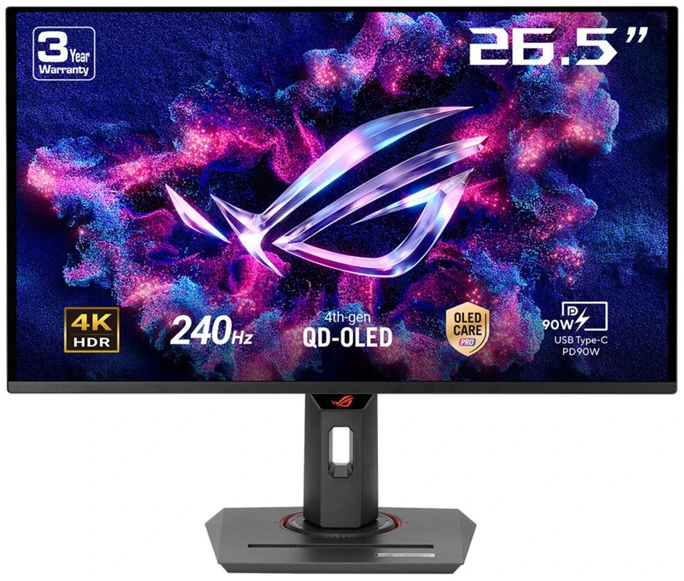 Monitorius ASUS ROG Strix XG27UCDMG - 240Hz | 4K | 26.5'' | QD OLED | 0.03ms