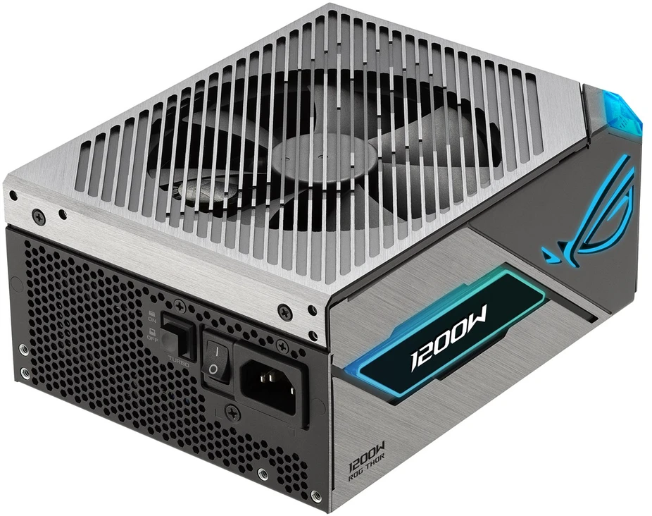 ASUS ROG -THOR-1200P3-GAMING-E maitinimo blokas 1200 W 24-pin ATX ATX Juoda