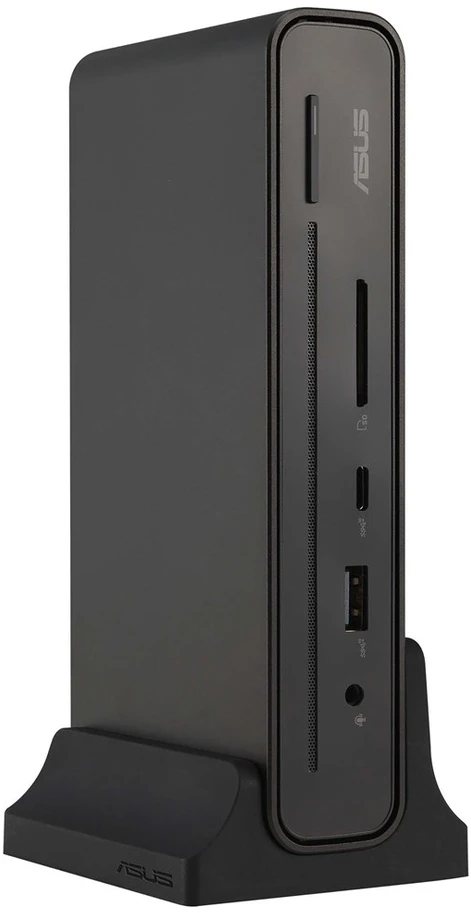 Asus | DC300 trijų ekranų USB-C dokas | 90XB08CN-BDS090 | DisplayPort jungčių kiekis: 1 | HDMI jungčių kiekis: 1 | Ethernet LAN