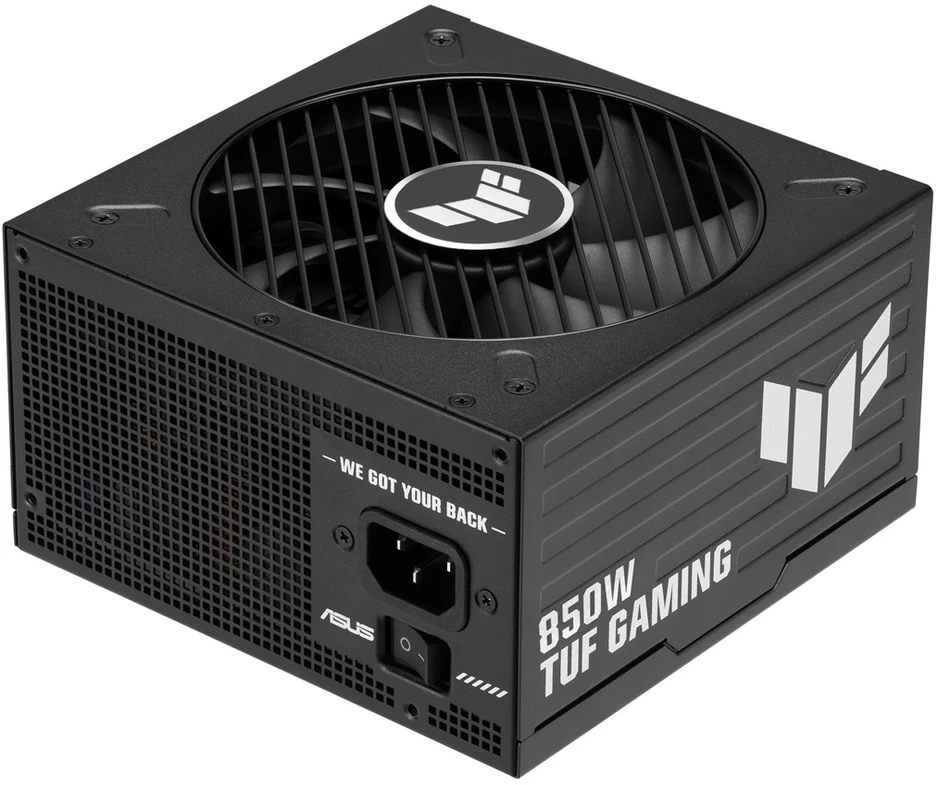 ASUS TUF Gaming 850W Platinum maitinimo blokas 20+4 pin ATX ATX Juoda