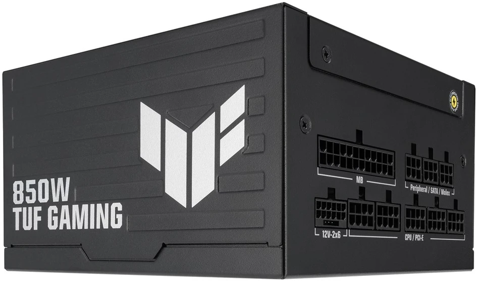 ASUS TUF Gaming 850W Platinum maitinimo blokas 20+4 pin ATX ATX Juoda