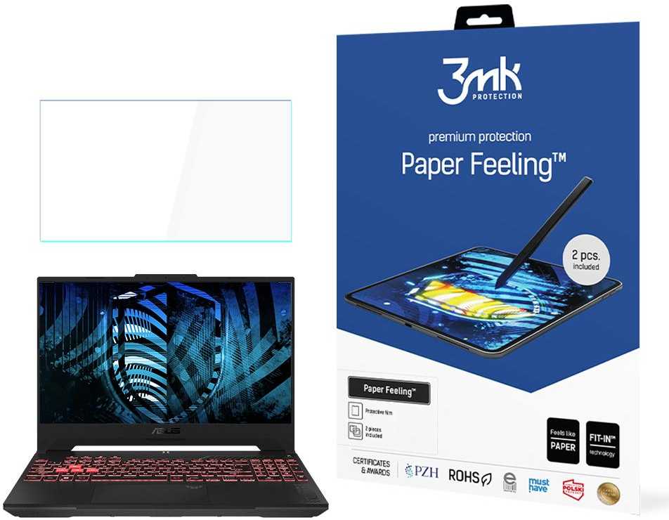 3Mk Protection ASUS TUF Gaming A15 – iki 17" 3mk Paper Feeling