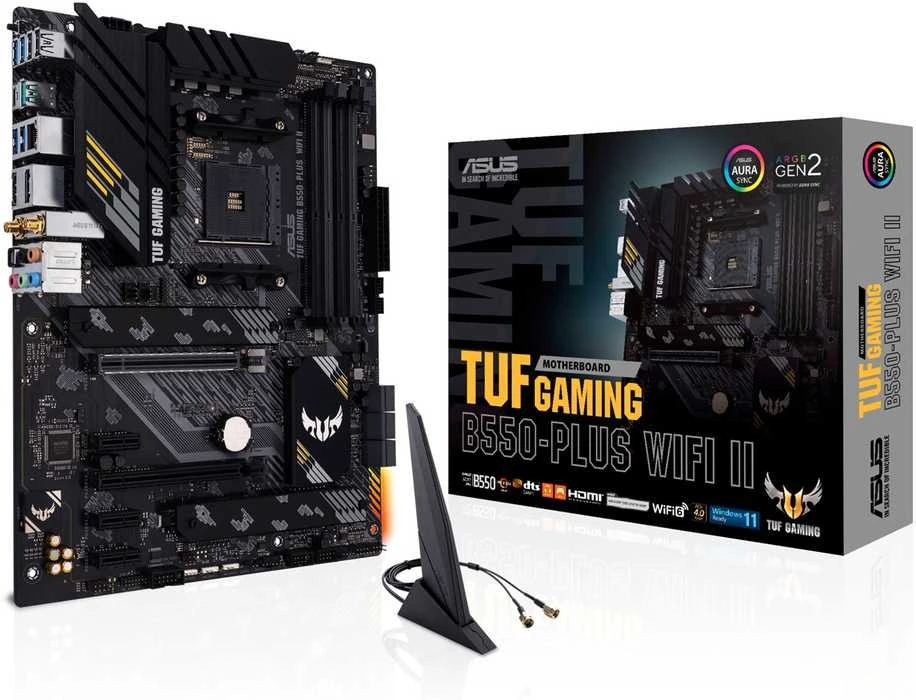 Pagrindinė plokštė ASUS AMD B550/SAM4/ATX/3xPCI-Express 3.0 1x/1xPCI-Express 3.0 16x/2xM.2/1xPCI-Express 4.0 16x/Memory DDR4/Atminties lizdai 4