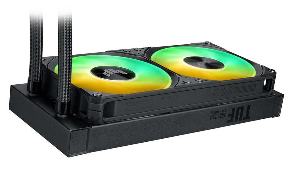ASUS TUF GAMING LC III 240 ARGB procesorius. Viskas viename skysčio aušintuvas. 12 cm. Juodas.
