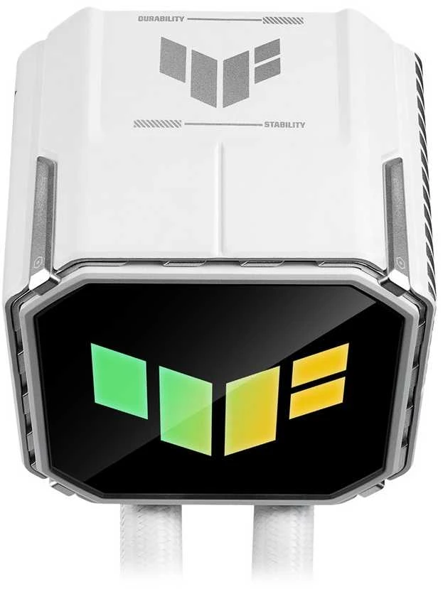 ASUS TUF Gaming LC III 360 ARGB Baltas Edition kompiuterių klasės viskas viename skysčio aušintuvas 12 cm