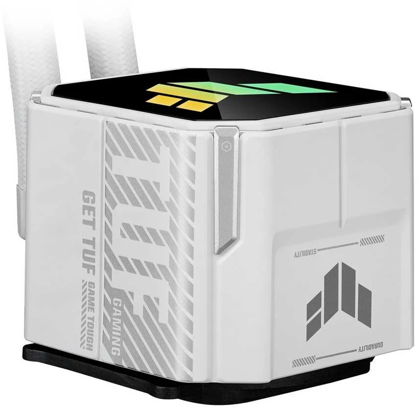 ASUS TUF Gaming LC III 360 ARGB Baltas Edition kompiuterių klasės viskas viename skysčio aušintuvas 12 cm