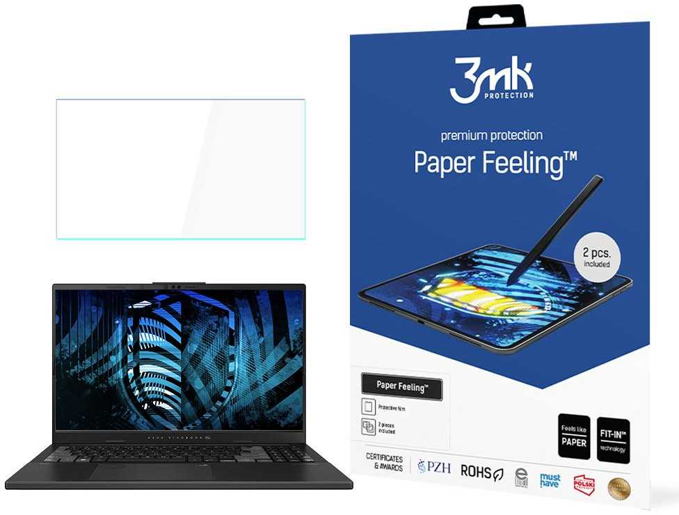 3Mk Protection Asus Vivobook 15 Pro - iki 17" 3mk Paper Feeling