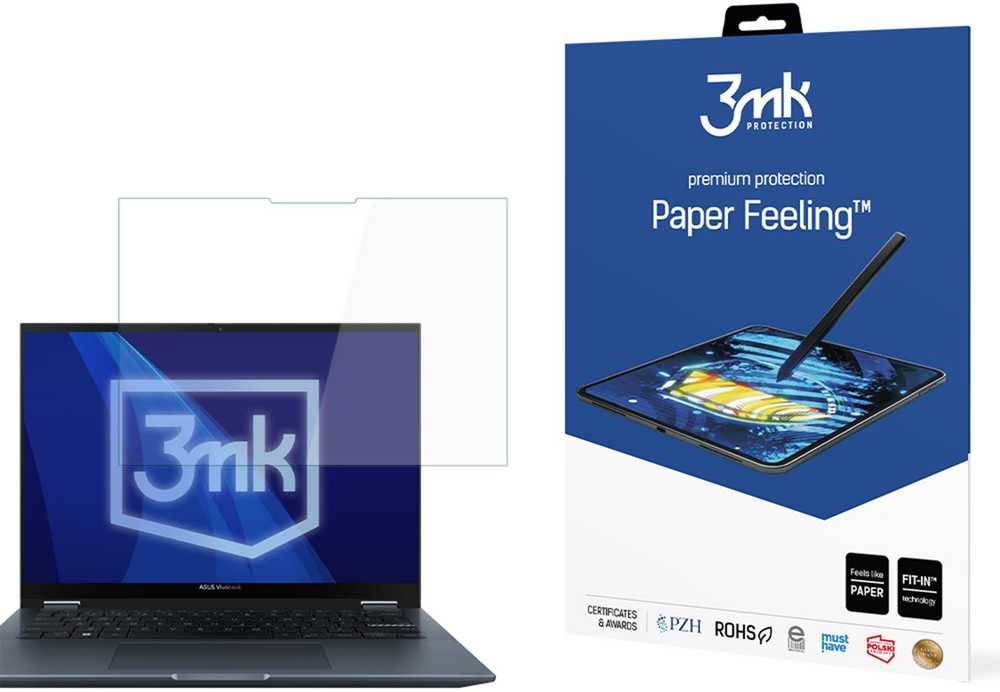 3Mk Protection Asus Vivobook S 14 Flip TP3402 - iki 15" 3mk Paper Feeling