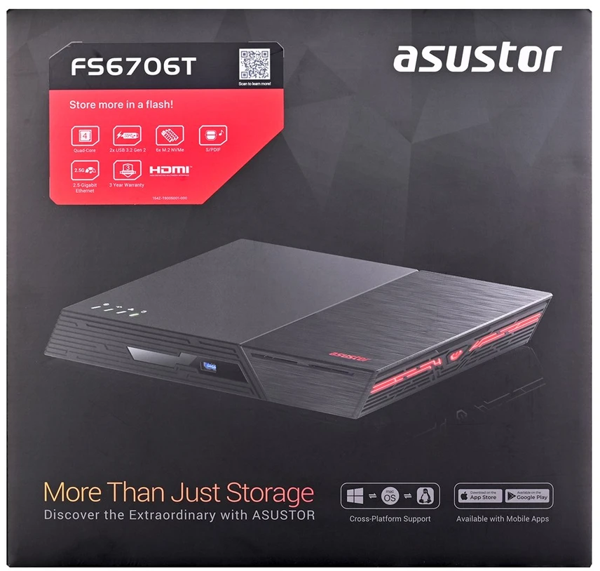Serveris Asustor FS6706T