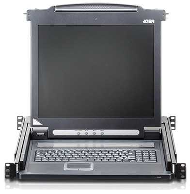 ATEN CL1000N-ATA-AG ATEN CL1000N KVM Console LCD 19 + klaviatūra + jutiklinė dalis 19 1U
