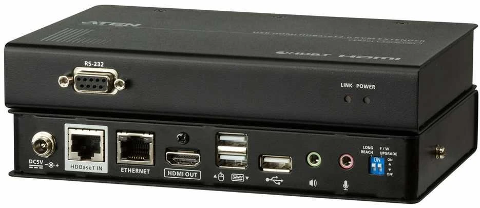 Aten | USB HDMI HDBaseT2.0 KVM ilgintuvas be Ethernet prievado | CE820