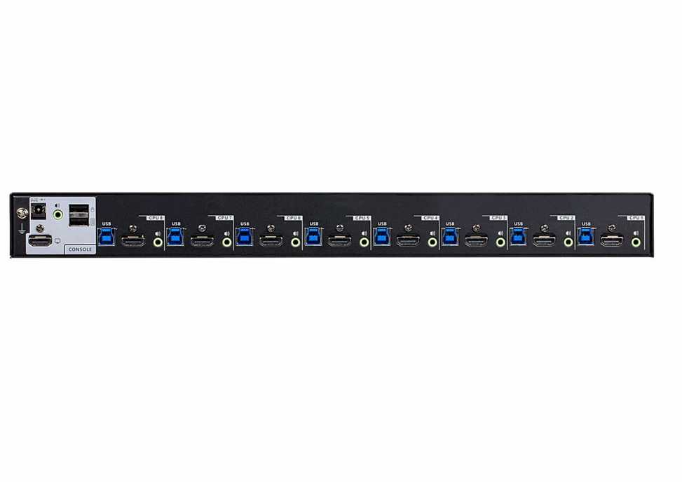 Aten | 8 prievadų USB 3.0 4K HDMI KVM jungiklis | CS18208