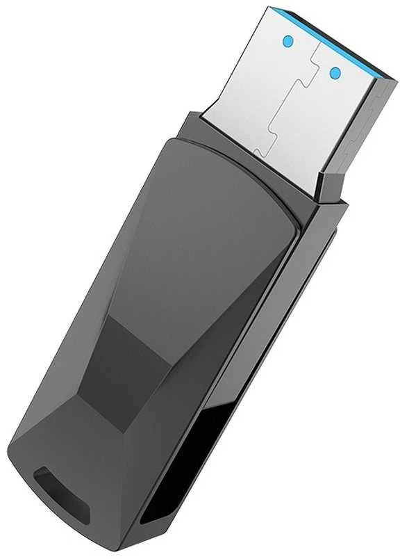 16 GB USB 3.0 (USB A) atmintinė Hoco UD5 Pilka