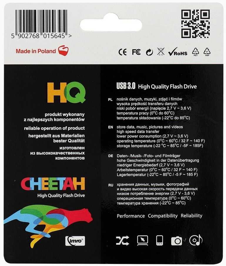 IMRO laikiklis CHEETAH 8GB USB3.0