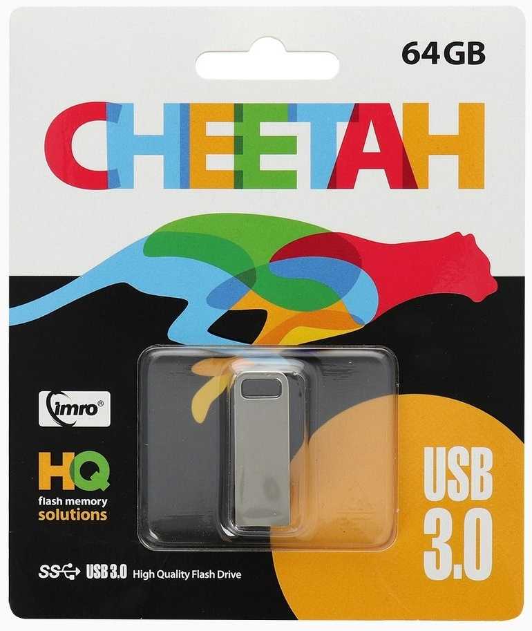 Imro USB atmintinė 64GB USB 3.0 Cheetah