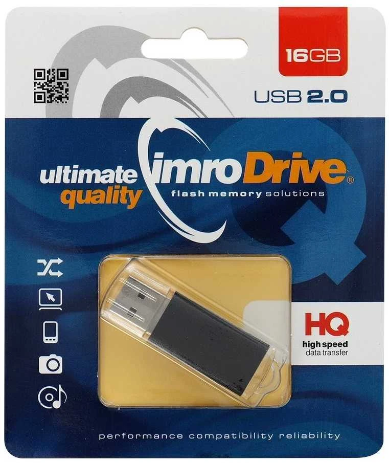 IMRO pendrive Juodas 16GB USB2.0