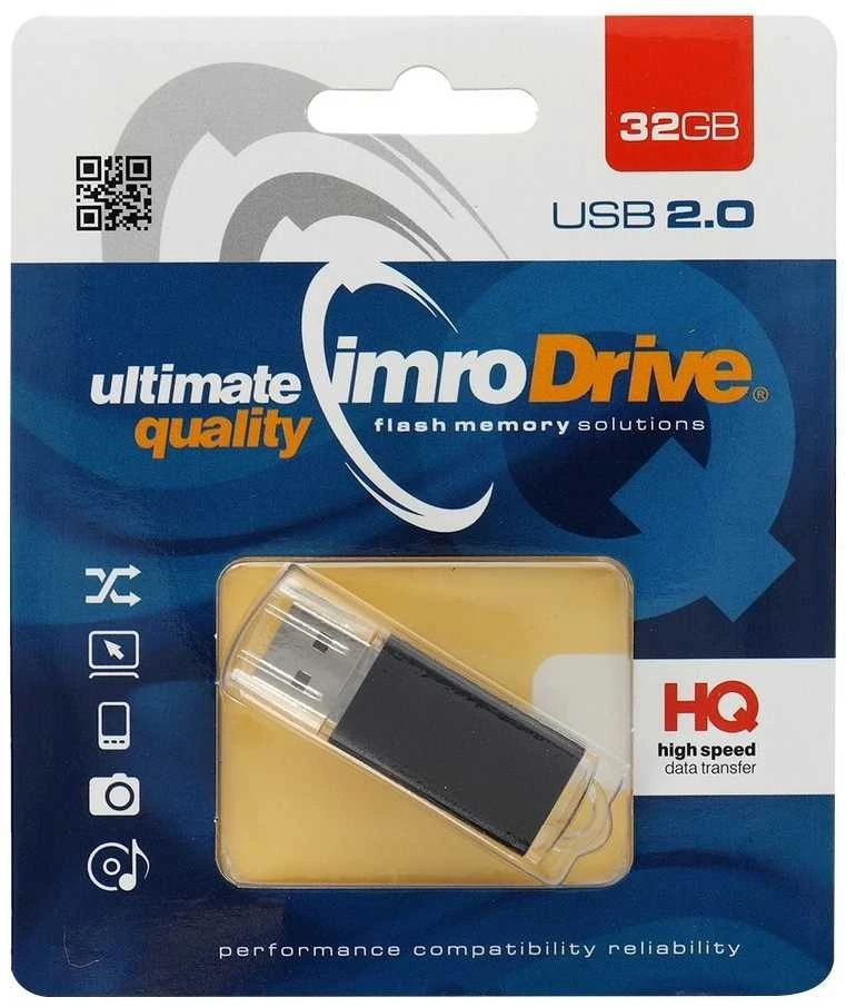 IMRO pendrive Juodas 32GB USB2.0