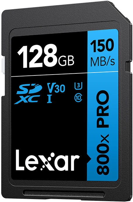 Lexar | Atminties kortelė | Professional 800x PRO | 128 GB | SDXC | Flash atminties klasė UHS-I