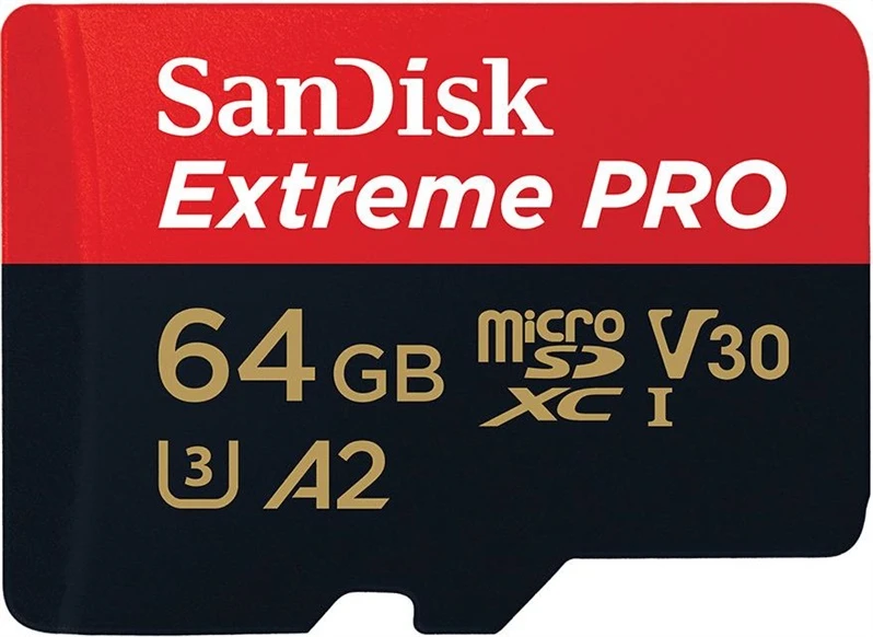Atminties kortelė SanDisk Extreme PRO microSDXC™ UHS-I CARD, 64 GB