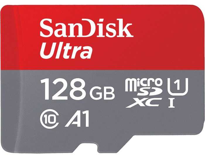 Atminties kortelė telefonui SanDisk Micro SDXC, 128GB