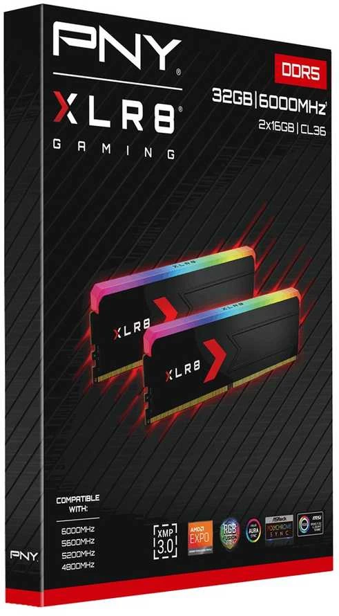 RAM Patriot PNY MD32GK2D5600036XRGB atminties modulis 32 GB 2 x 16 GB DDR5