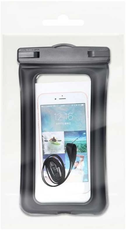 Oem Vandeniui atsparus dėklas telefonui with plastikas closing AIRBAG juodos spalvos