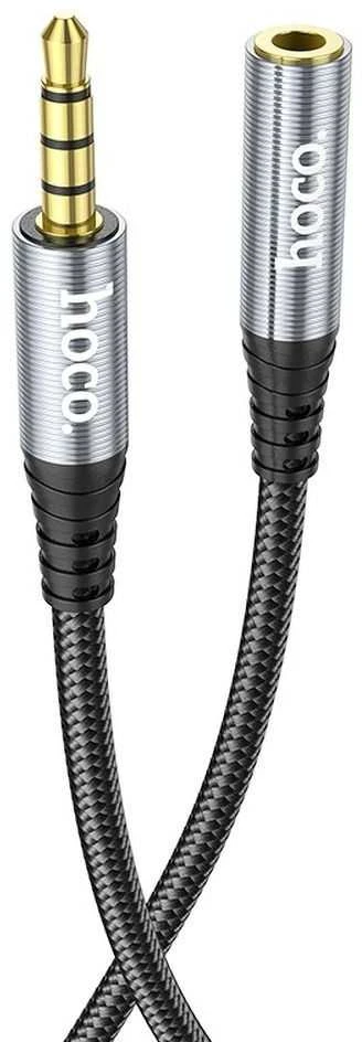 Audio prailgintuvas Hoco UPA20 3,5mm į 3,5mm (p-m) juodas