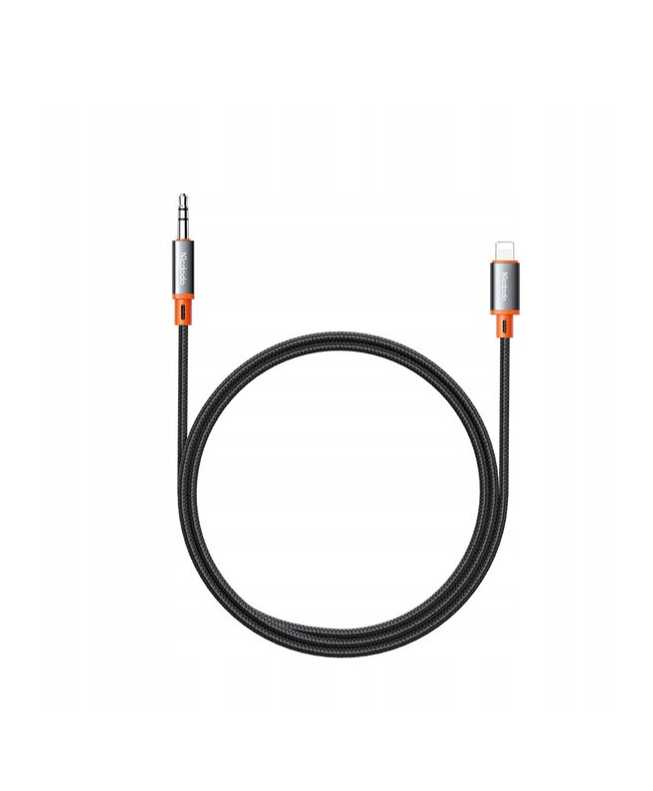 Mcdodo CA-0780 Lightning iki 3.5 mm AUX mini lizdo kabelis, 1.2 m (juodas)