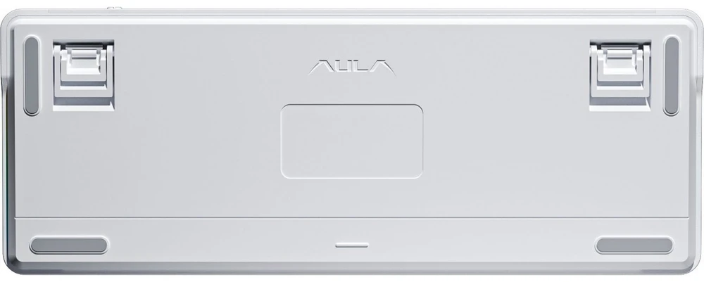 AULA Gasket F87 Thunder Juodas GrayWoodV3 RGB Klaviatūra