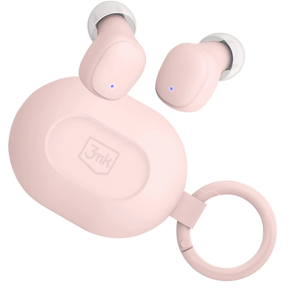 Ausinės 3Mk Protection 3mk FlowBuds 6.0 Baby Rožinė