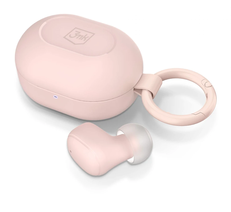 Ausinės 3Mk Protection 3mk FlowBuds 6.0 Baby Rožinė