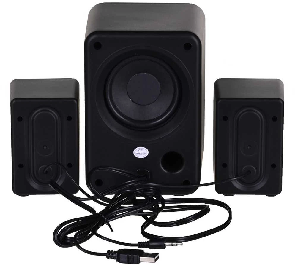 Kompiuterio kolonėlės Garsiakalbiai - Defender V11 2.1 11W USB, Juodi