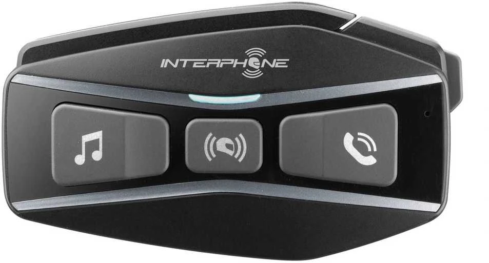 Interphone U-COM 16 Motorbike intercom 1600 m Juodas
