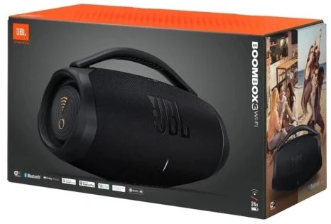 JBL Boombox 3 WiFi nešiojama kolonėlė, Juoda