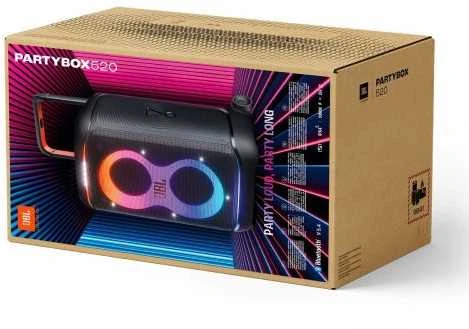 Ausinės JBL Partybox 520 Bluetooth Speaker Juodas EU (Atnaujinta)