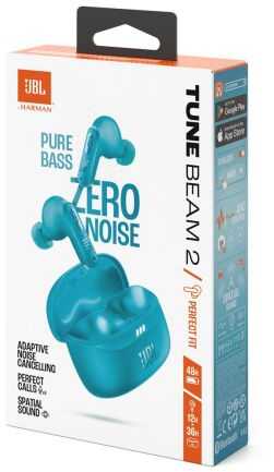 JBL Tune Beam 2 TWS ausinės, Mėlynos spalvos