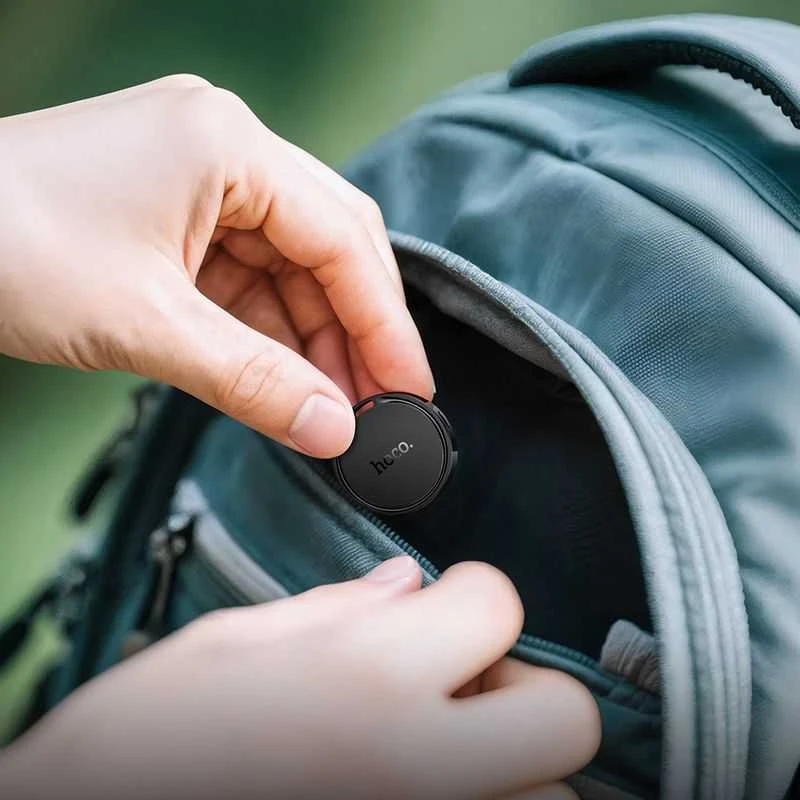 Lokatorius, suderinamas su „Google Find My Device“ Hoco E96A juodas