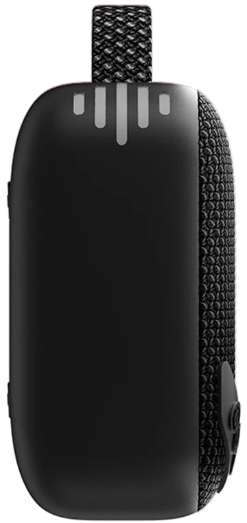 Ausinės QCY SP2 IP67 „Bluetooth“ garsiakalbis su RGB foniniu apšvietimu ir stereo režimu - Juodas
