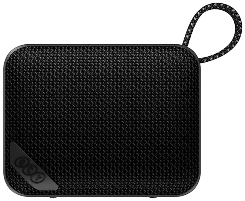 Ausinės QCY SP2 IP67 „Bluetooth“ garsiakalbis su RGB foniniu apšvietimu ir stereo režimu - Juodas