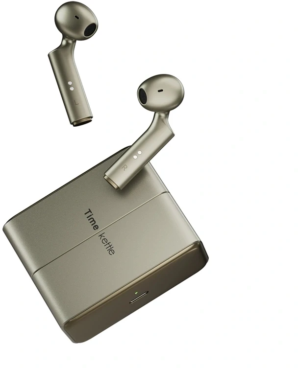 Ausinės Timekettle TWS W4 Plus auksinė